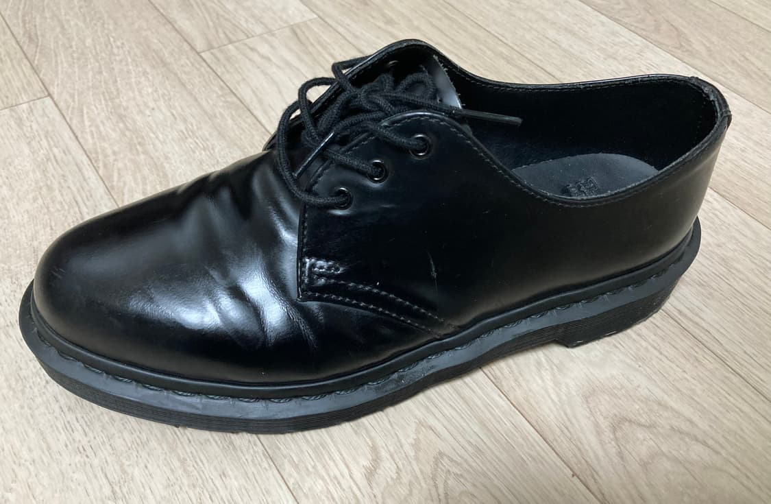 닥터마틴 1461 모노블랙 UK6(250) 판매 상품이미지8