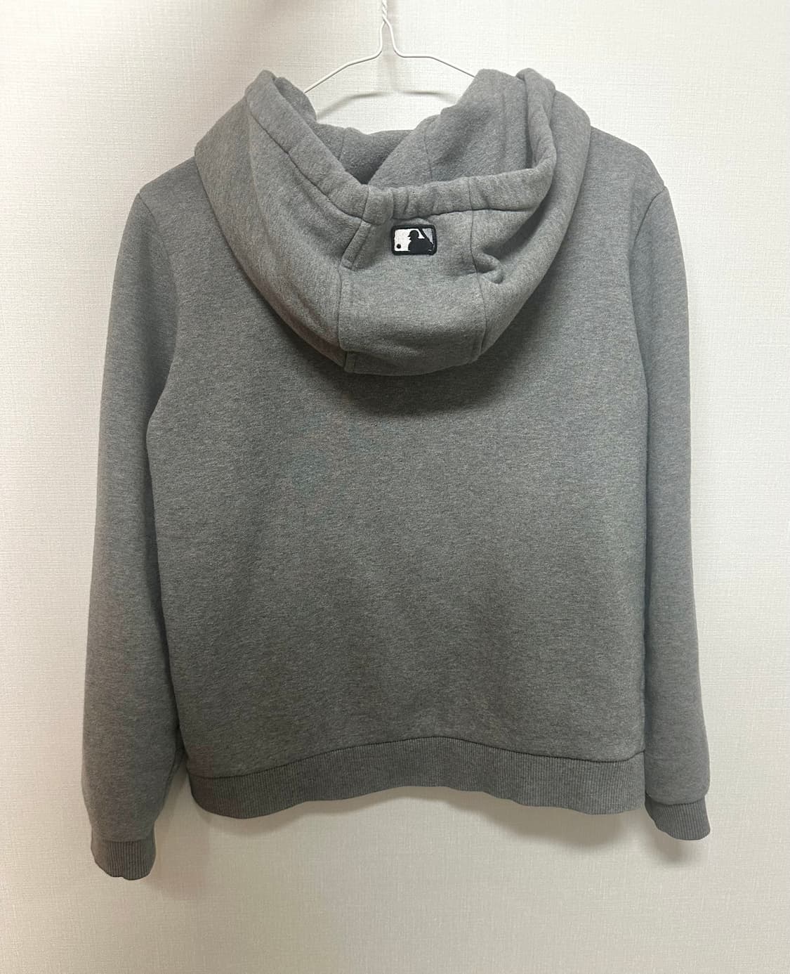 MLB 기모 후드집업 그레이 85 상품이미지2