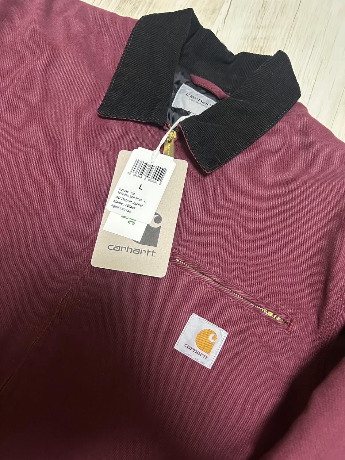 [L] 칼하트 WIP 디트로이트 자켓 말벡 상품이미지4