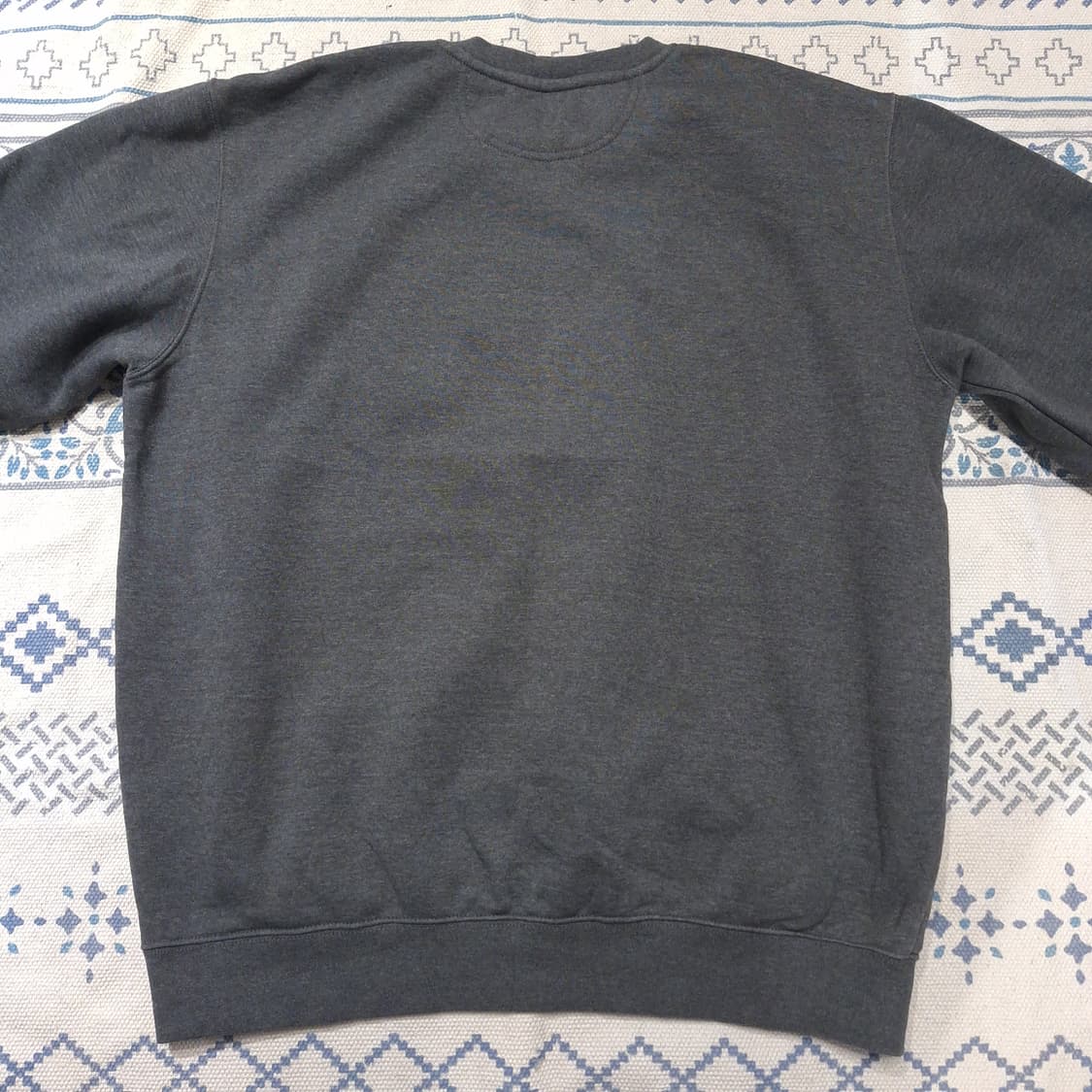 칼하트 그레이 체스트포켓 로고패치 기모 맨투맨 티셔츠 XL-2XL 상품이미지8