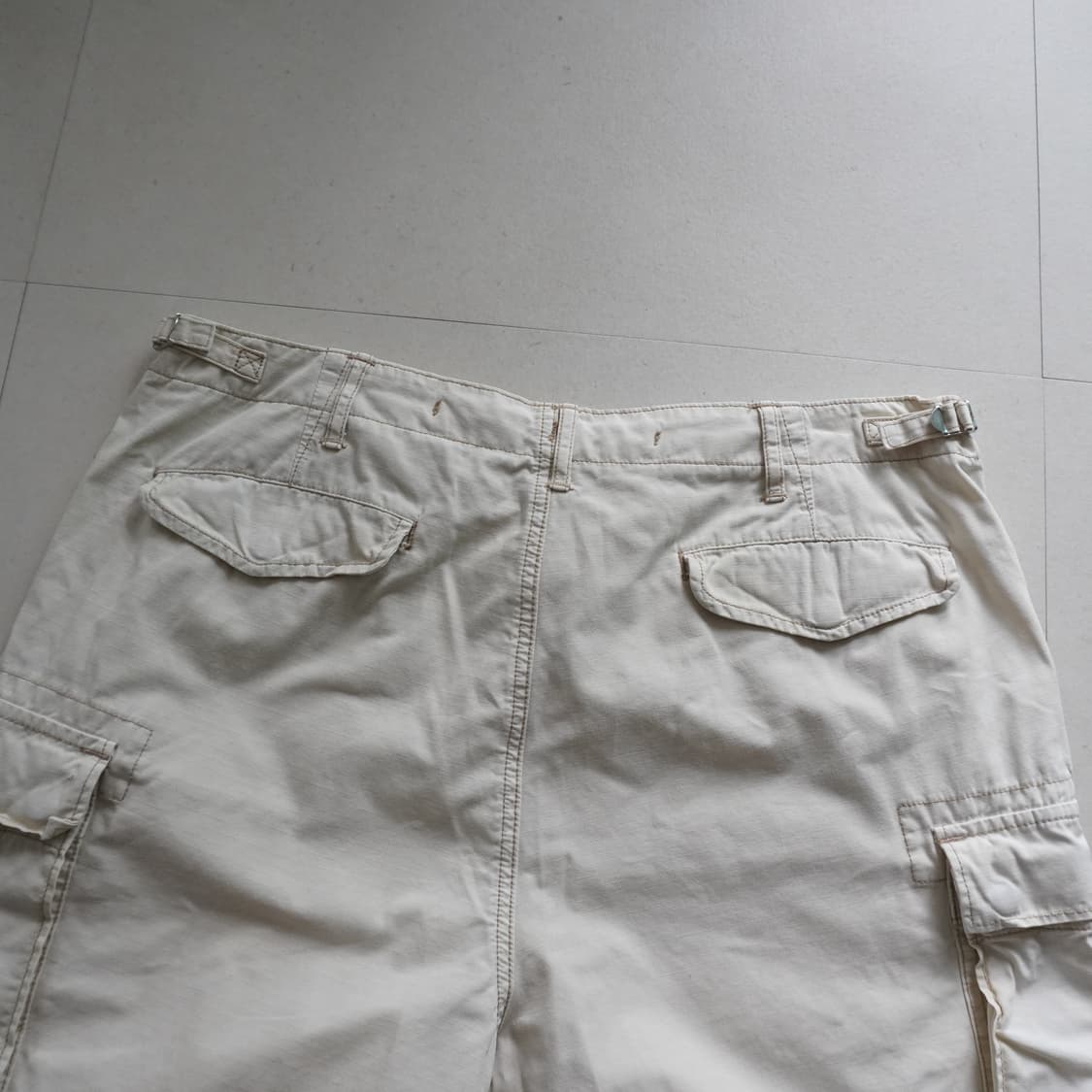 폴로 랄프로렌 숏 릴렉스 림스탑 카고 반바지 아이보리 36 상품이미지8