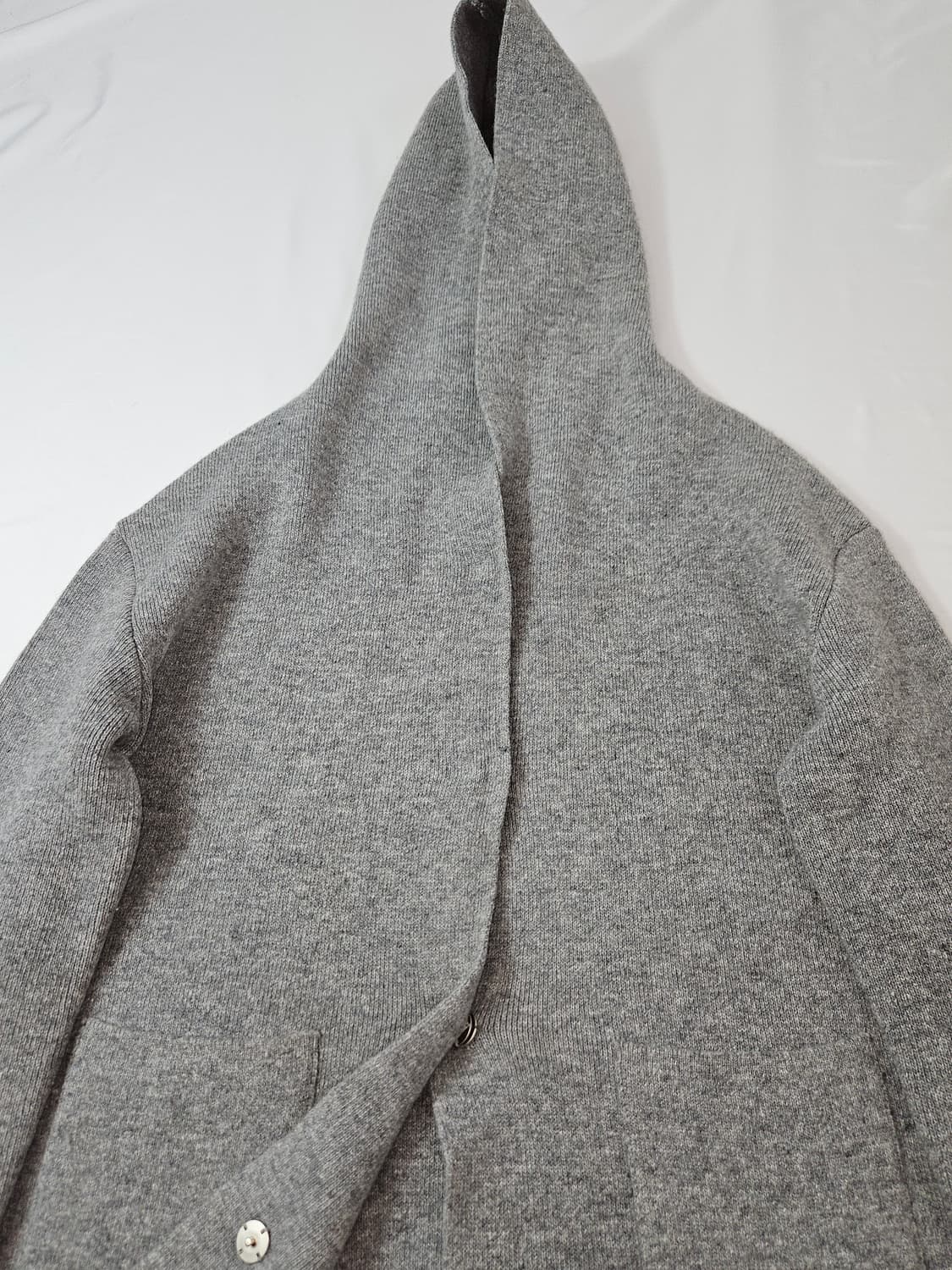 유메르 울니트 후드 가디건 (거의 새상품) 상품이미지2