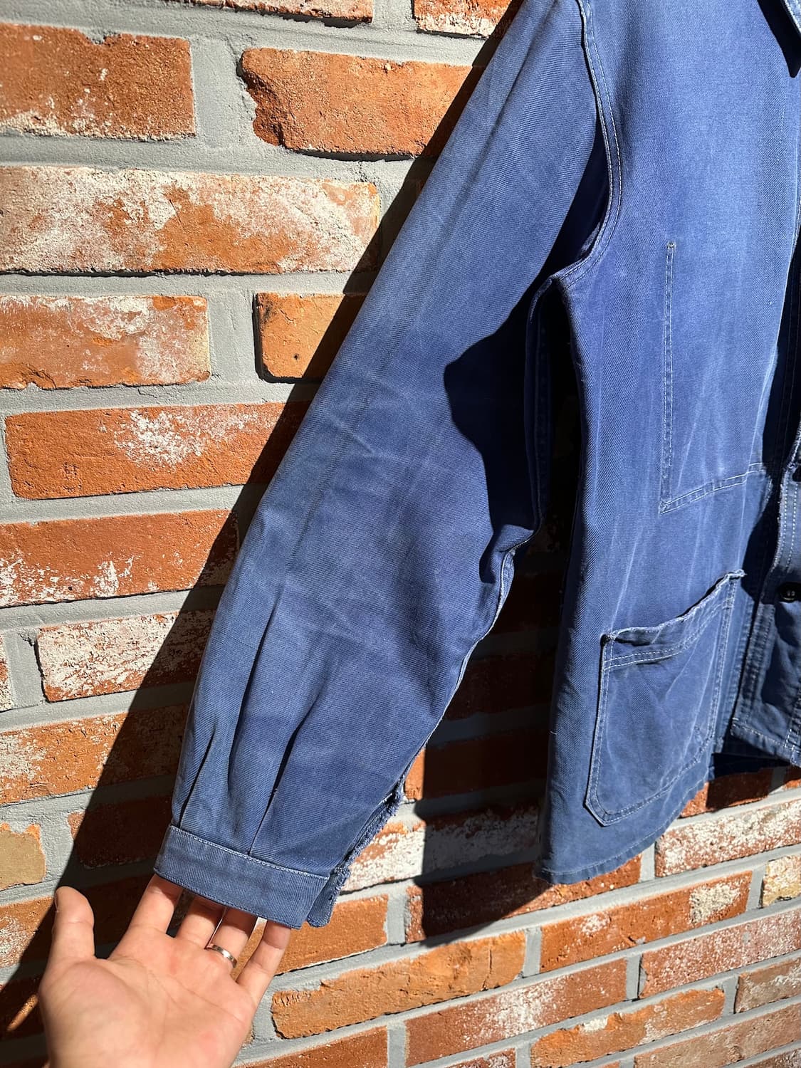 50s 60s 프렌치 빈티지 워크 자켓 상품이미지4