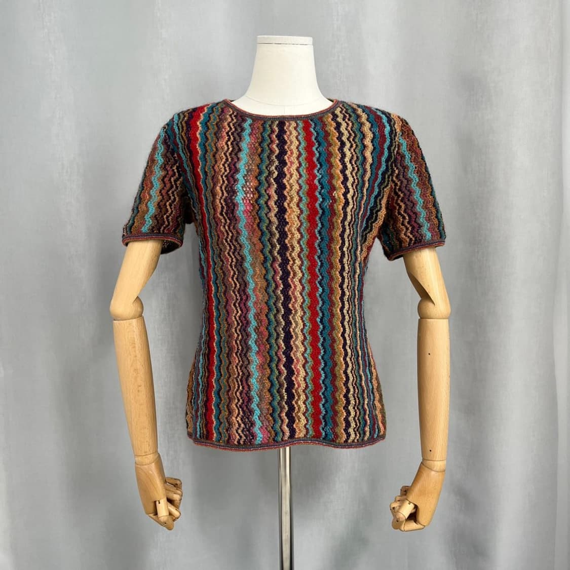 미쏘니 반팔 니트 티셔츠/#3629 상품이미지4