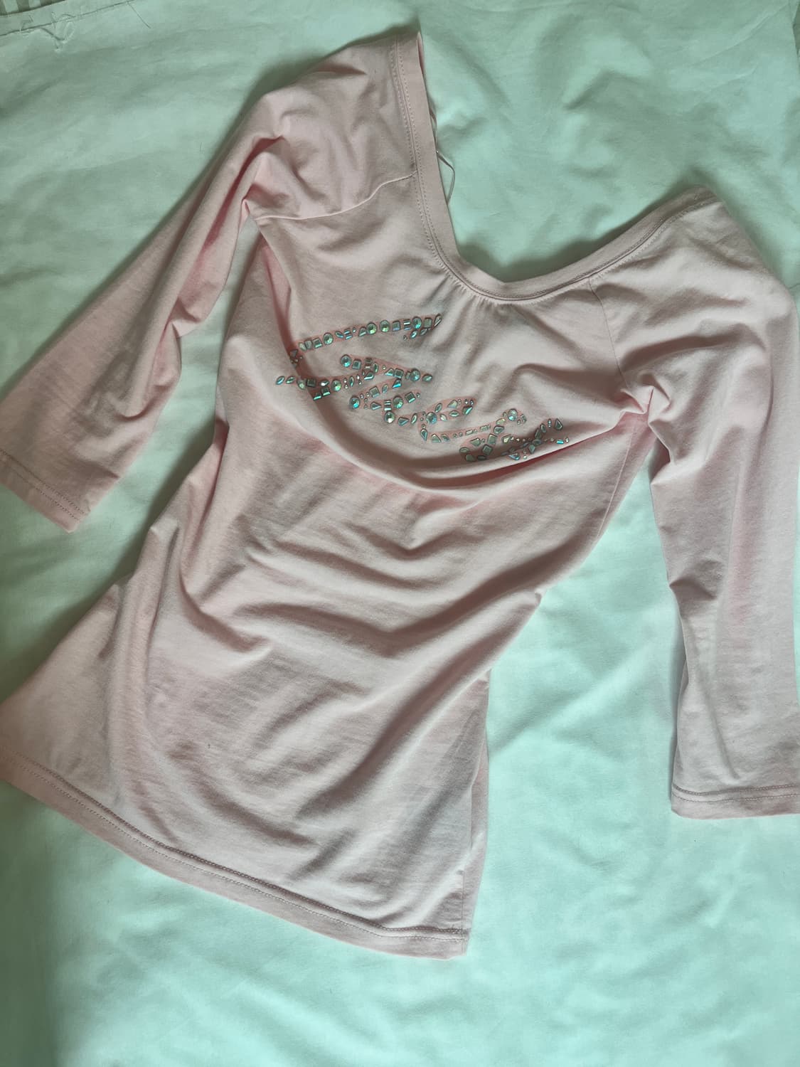 Guess y2k half long sleeve 상품이미지2