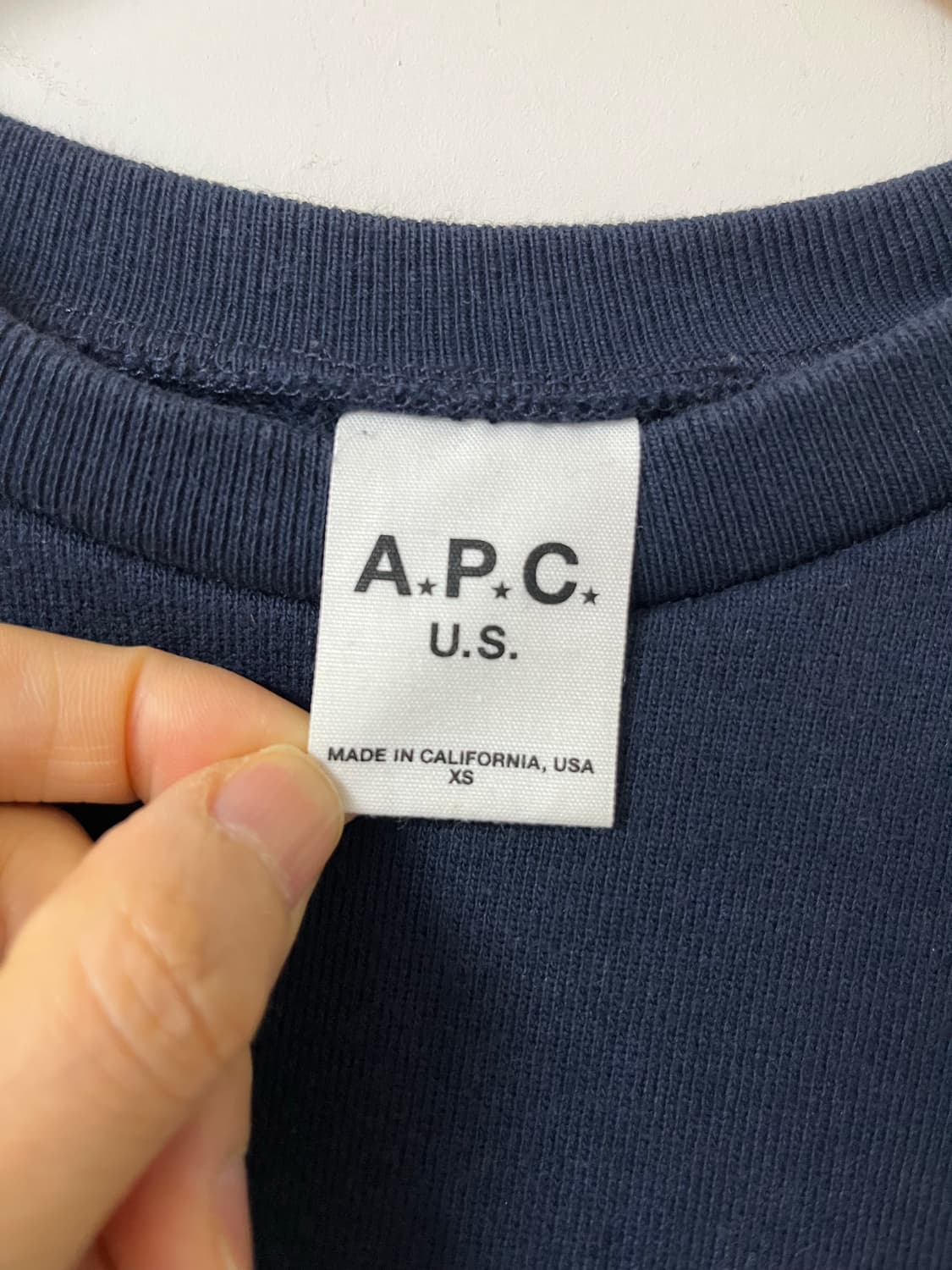 아페세 맨투맨 APC USA 상품이미지6