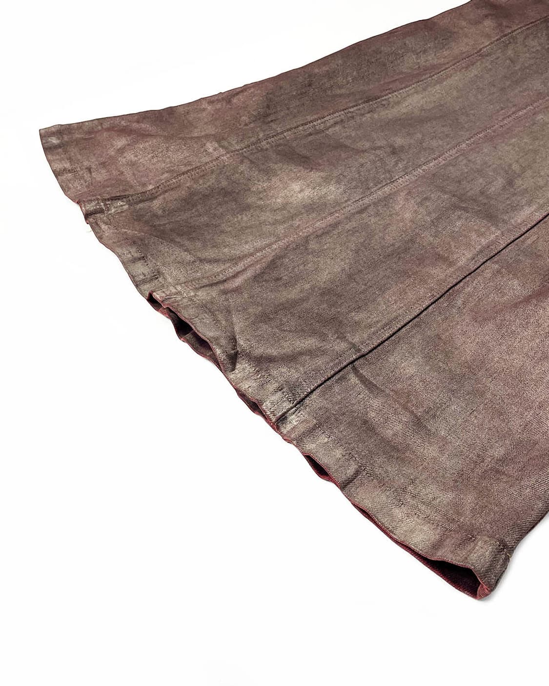 vintage 메탈릭 코팅 스커트 상품이미지4