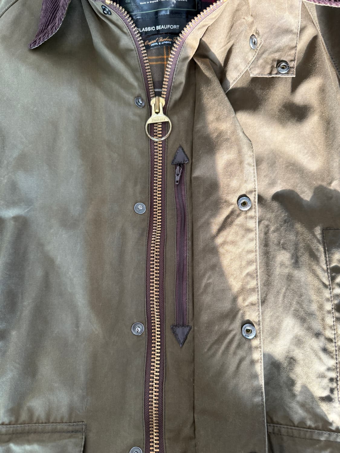 바버(Barbour) 클래식 비포트 왁스자켓(ENGLAND) 상품이미지6