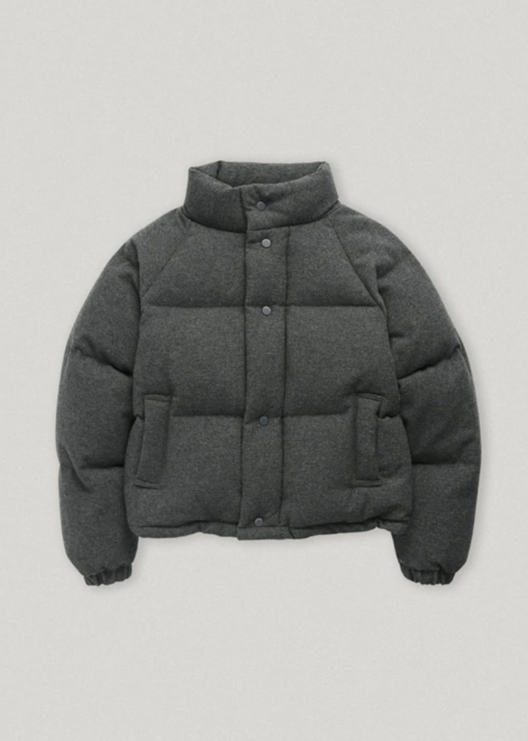 스무드무드 Midhope Wool Down Jacket Gray 패딩 상품이미지1