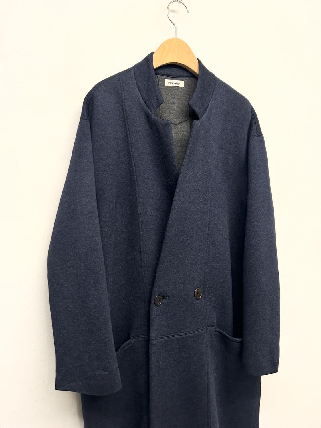 Plantation 플랜테이션 이세이미야캐 더블 버튼 코트 상품이미지2