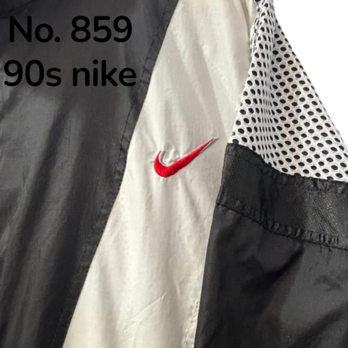 90S 나이키 USA 대장급 올드스쿨 빅로고 바람막이 트랙자켓 L 상품이미지5