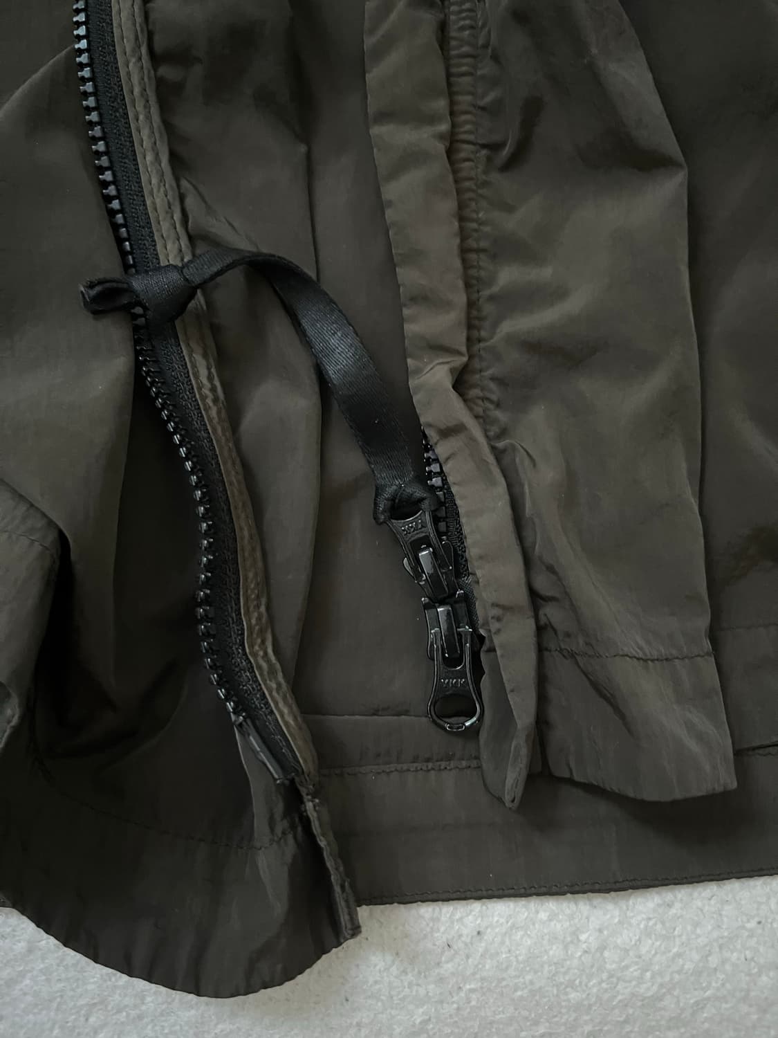 cp 컴퍼니 크롬 렌즈 오버 셔츠 자켓 (바람막이) 카키 L 상품이미지3