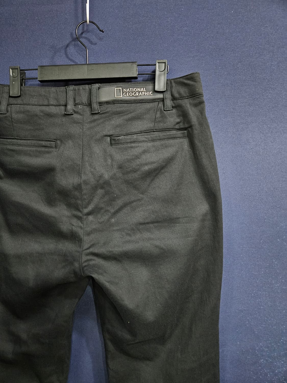 내셔널지오그래픽 블랙차콜 남성 허리 32~33 스판 면바지  상품이미지8
