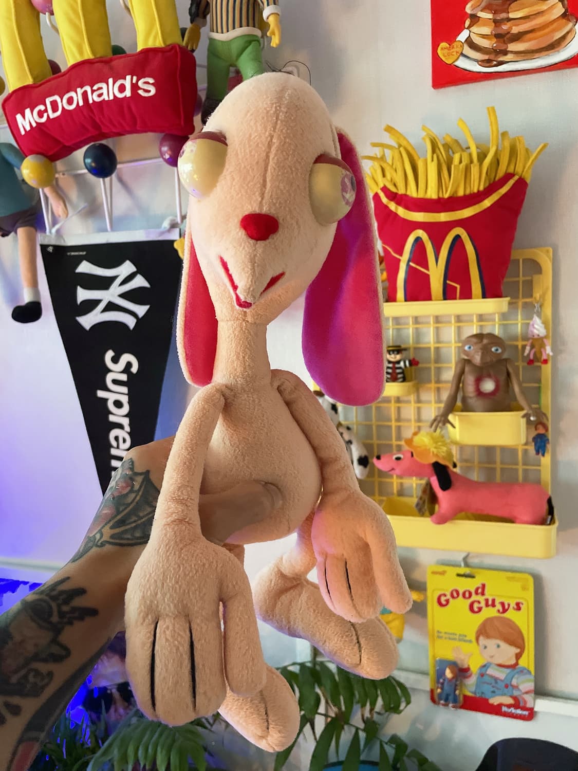 90s 빈티지 렌과 스팀피 인형 상품이미지1