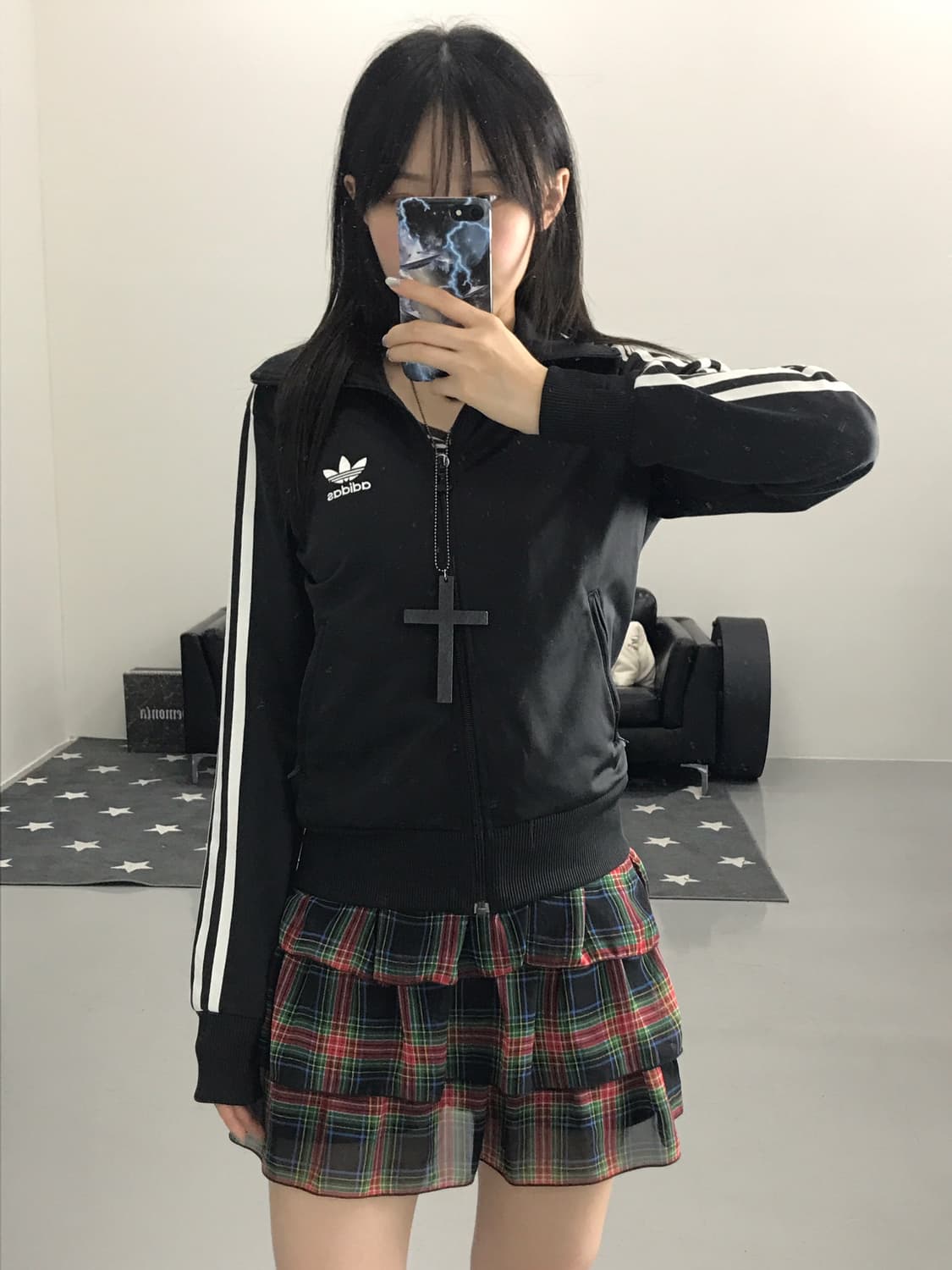 Adidas Black Firebird Jersey 상품이미지3