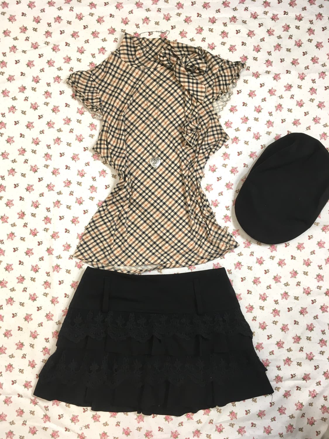 Daks london ribbon pullover frill t shir 상품이미지5