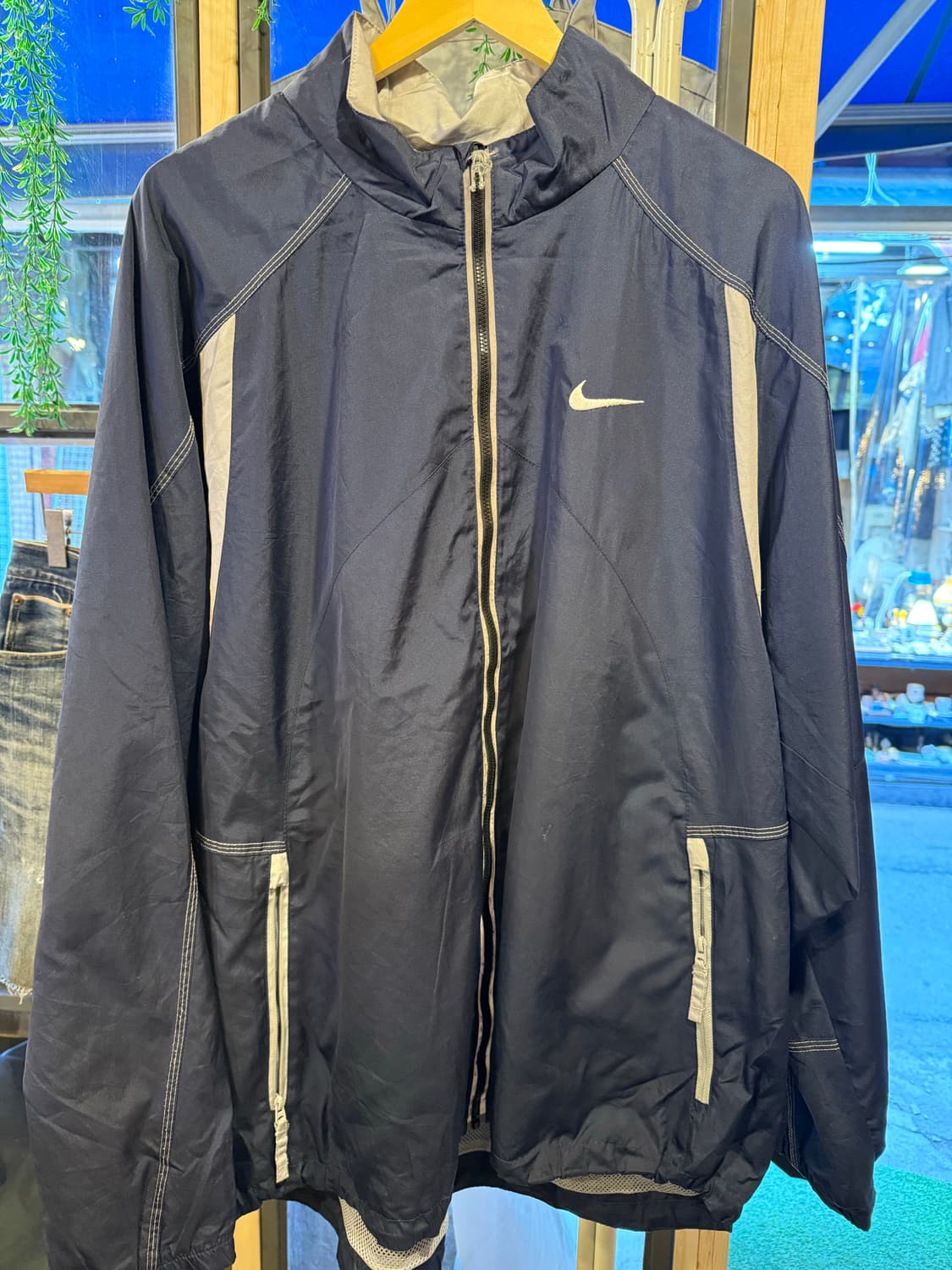 나이키 네이비 바람막이 상품이미지1