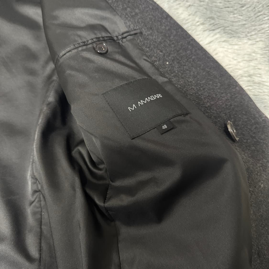 마마가리 캐시미어 롱코트 48 100(L) 사이즈 거의새것  상품이미지4