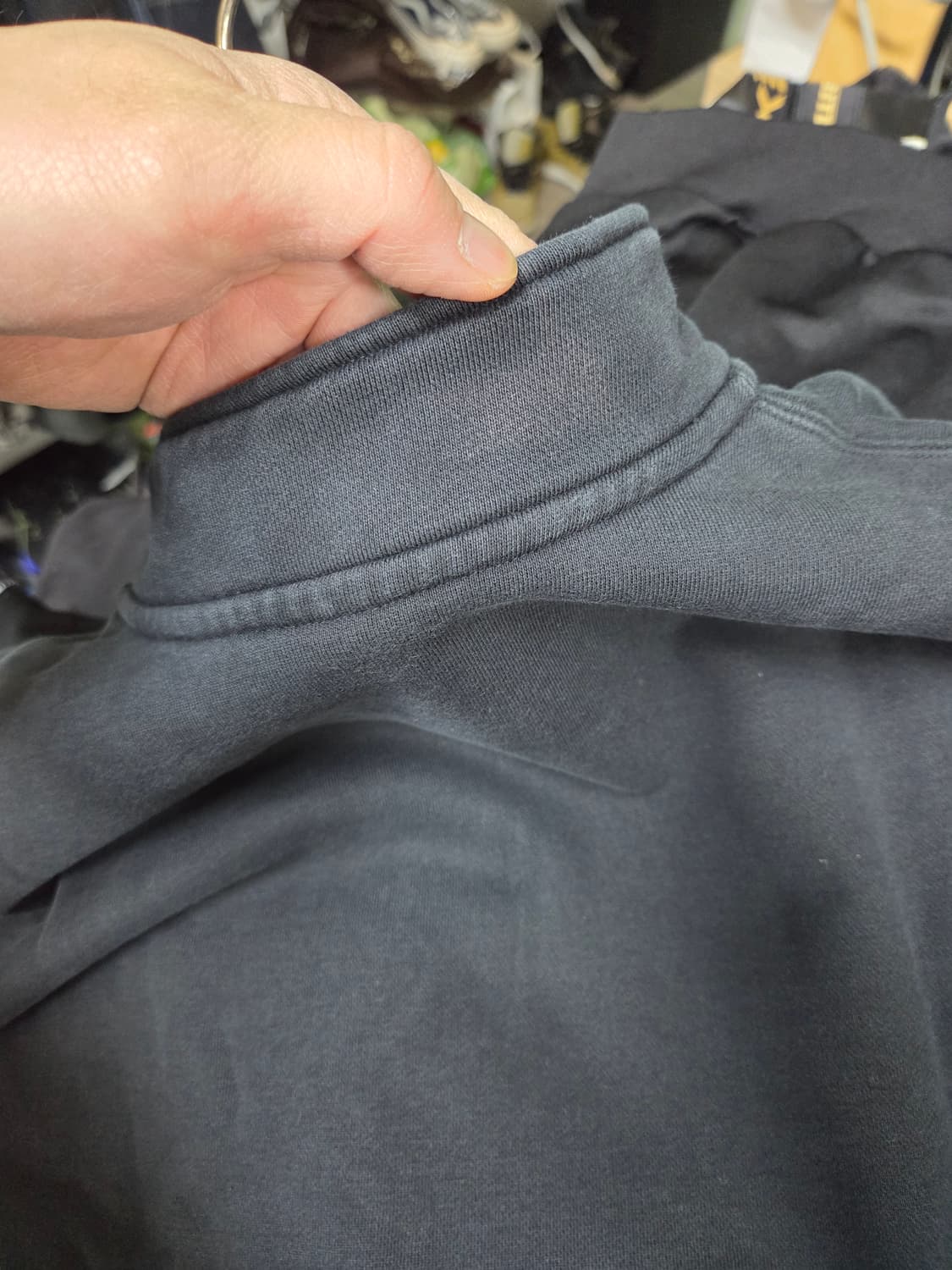 나이키 안감플리스 쿼터 집업 탑 xxl 상품이미지9