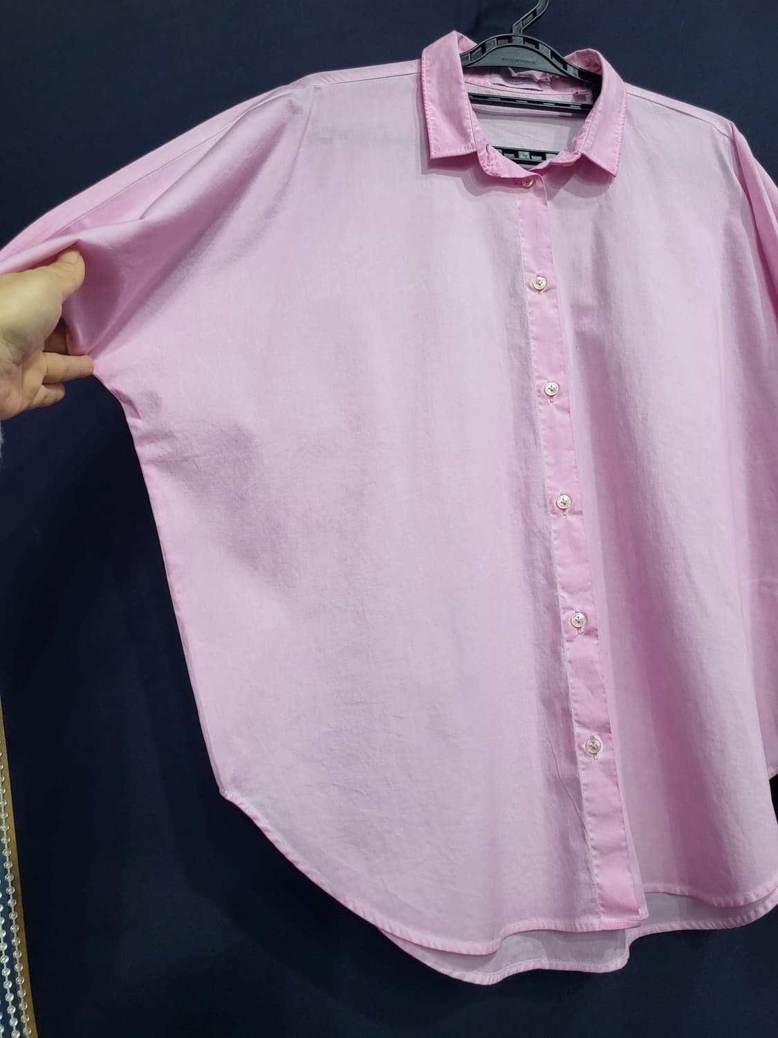 쁘렝땅 플루마낙 스프레이 페인팅 셔츠 상품이미지4