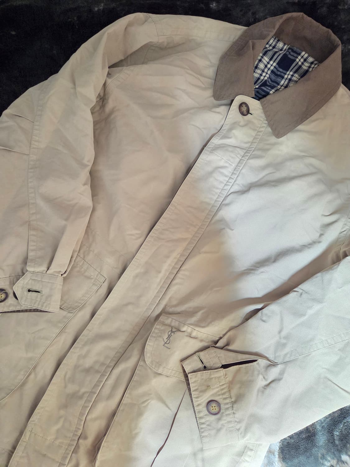 입생로랑 베이지자켓 상품이미지4