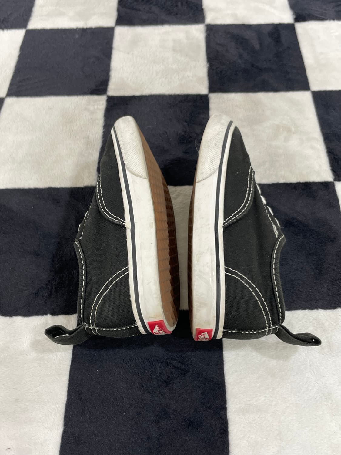 반스 키즈 어센틱 블랙 스니커즈 140mm 상품이미지5