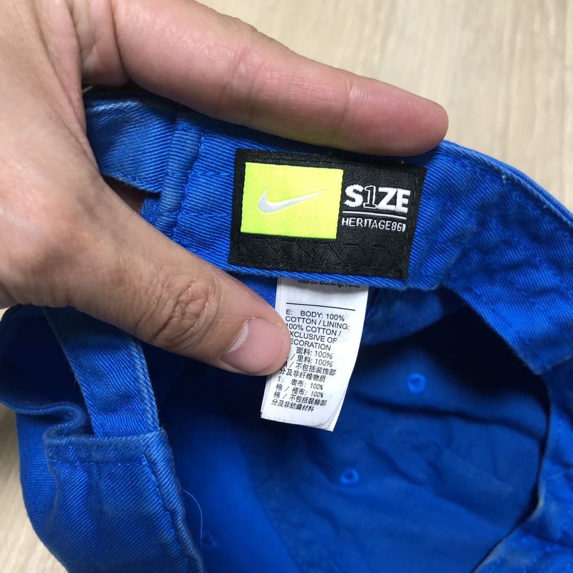 (ONE SIZE) 나이키 NIKE 헤리티지86 볼캡 바르셀로나 모자 상품이미지9