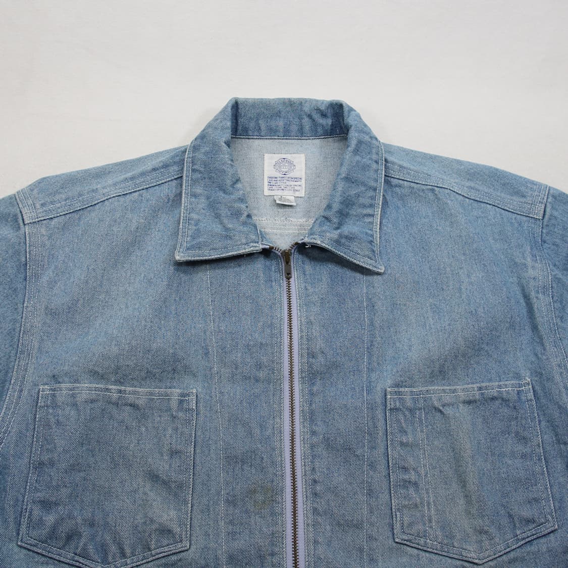 (착용컷) TOMYCORT 워크 데님 자켓 (남성용 105) 상품이미지4