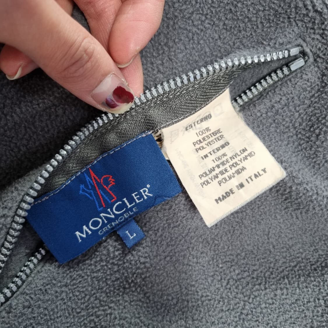 1970s 몽클레어 허스키라인 리버시블 플리스 자켓  상품이미지9