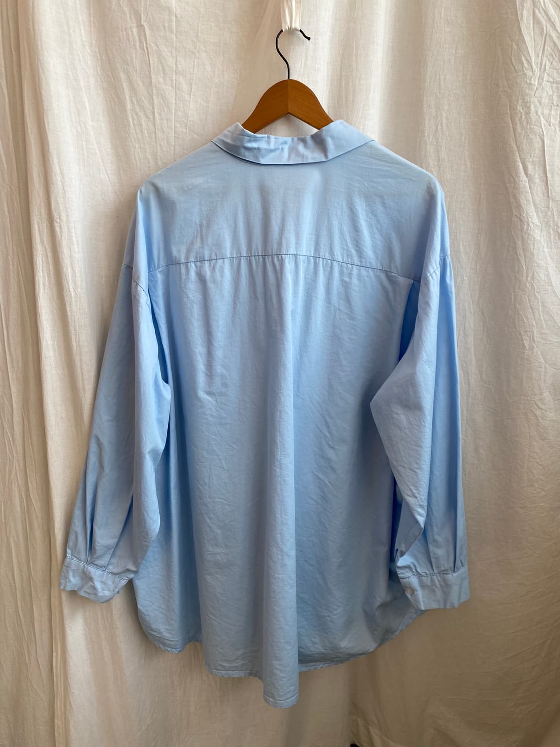 베이직 블루 셔츠(XXL) 상품이미지6