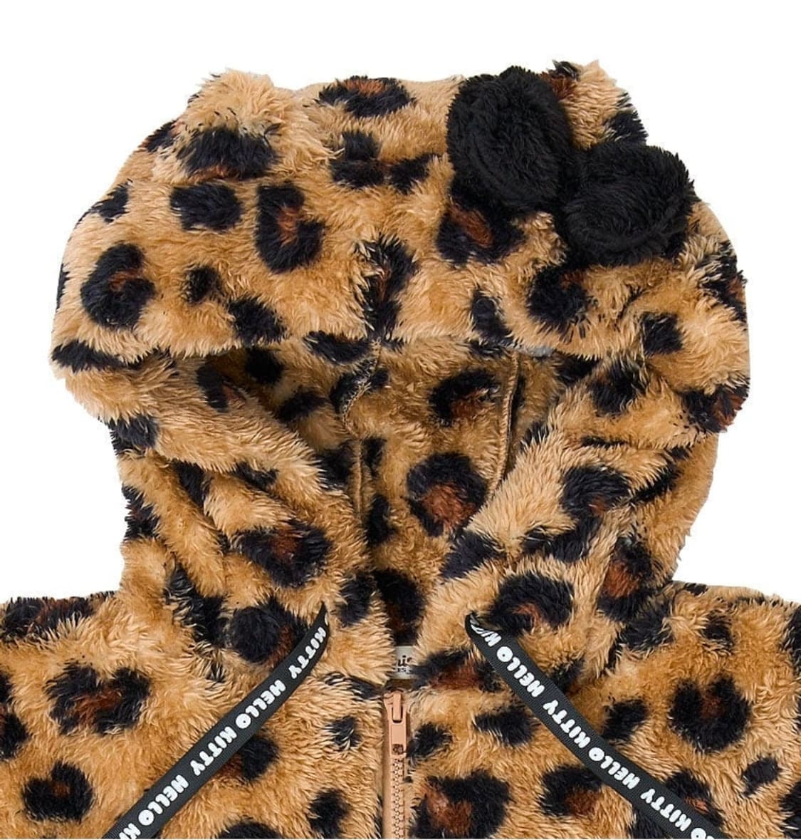 산리오 정품 헬로키티 호피 후드집업 상품이미지2