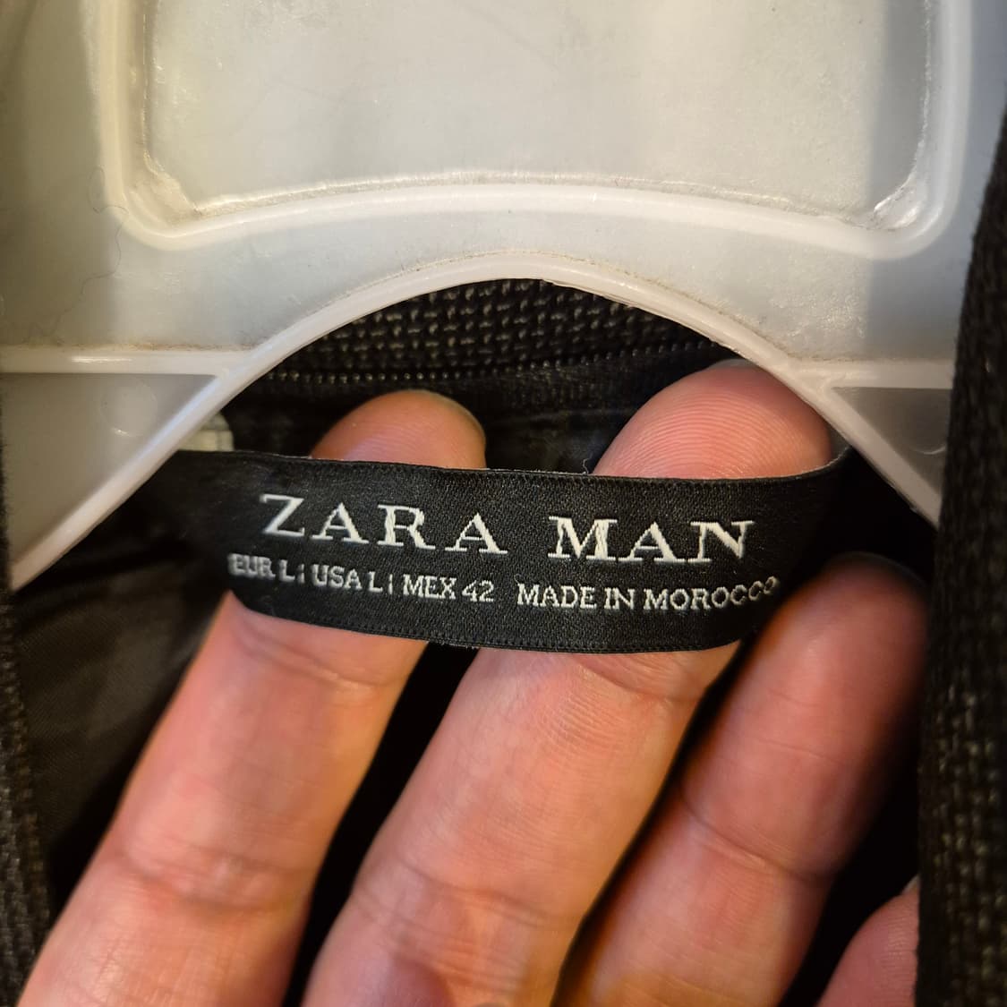 L(착샷잇음) 자라 카모패턴 차이나카라 블레이져  상품이미지5