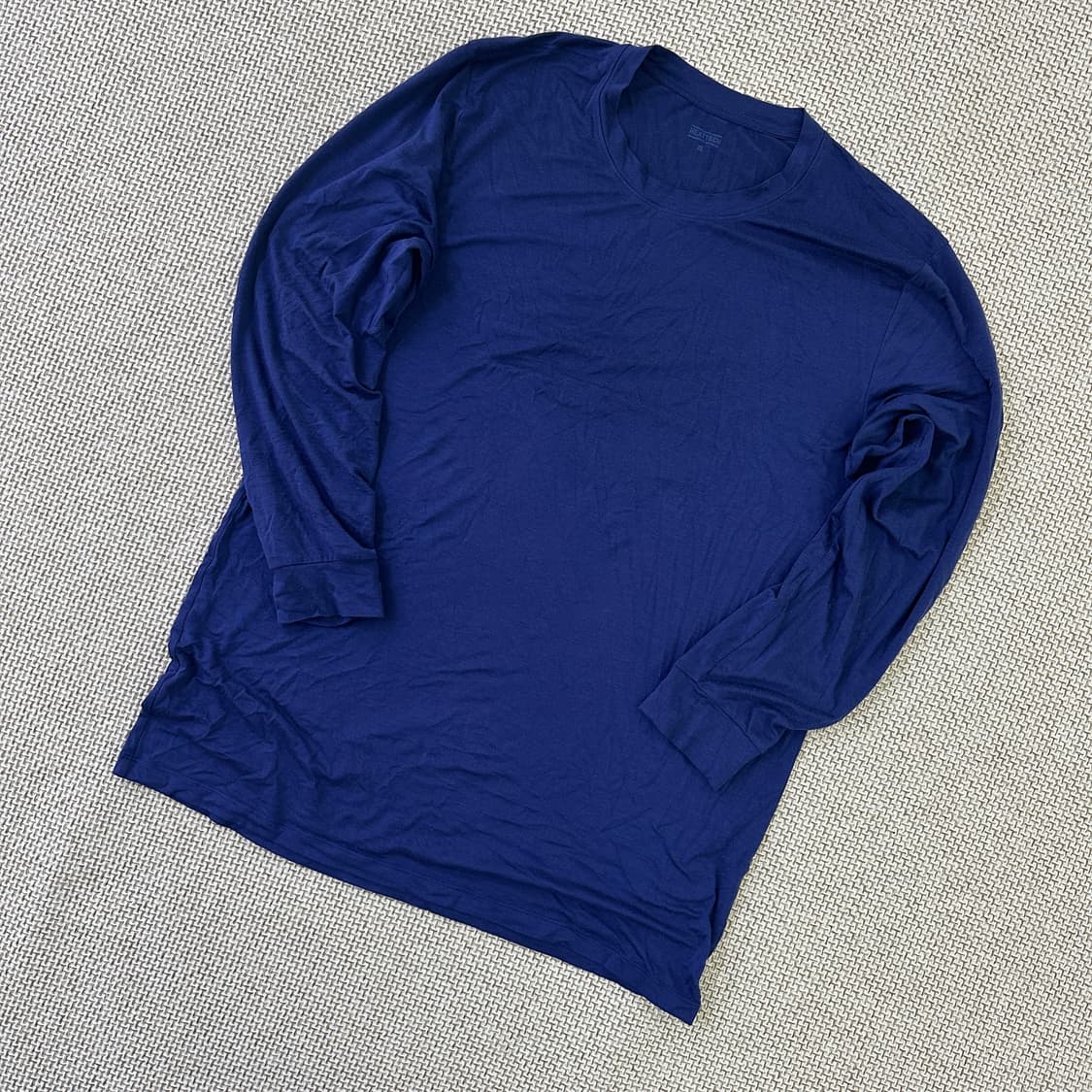 XL 유니클로 히트텍 블루 0423D 상품이미지1