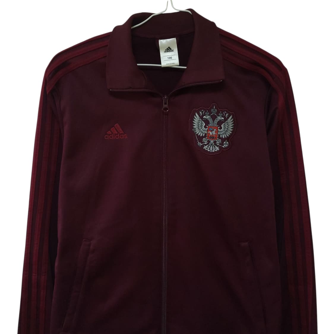 아디다스 버건디져지 러시아국대 100-105 상품이미지2