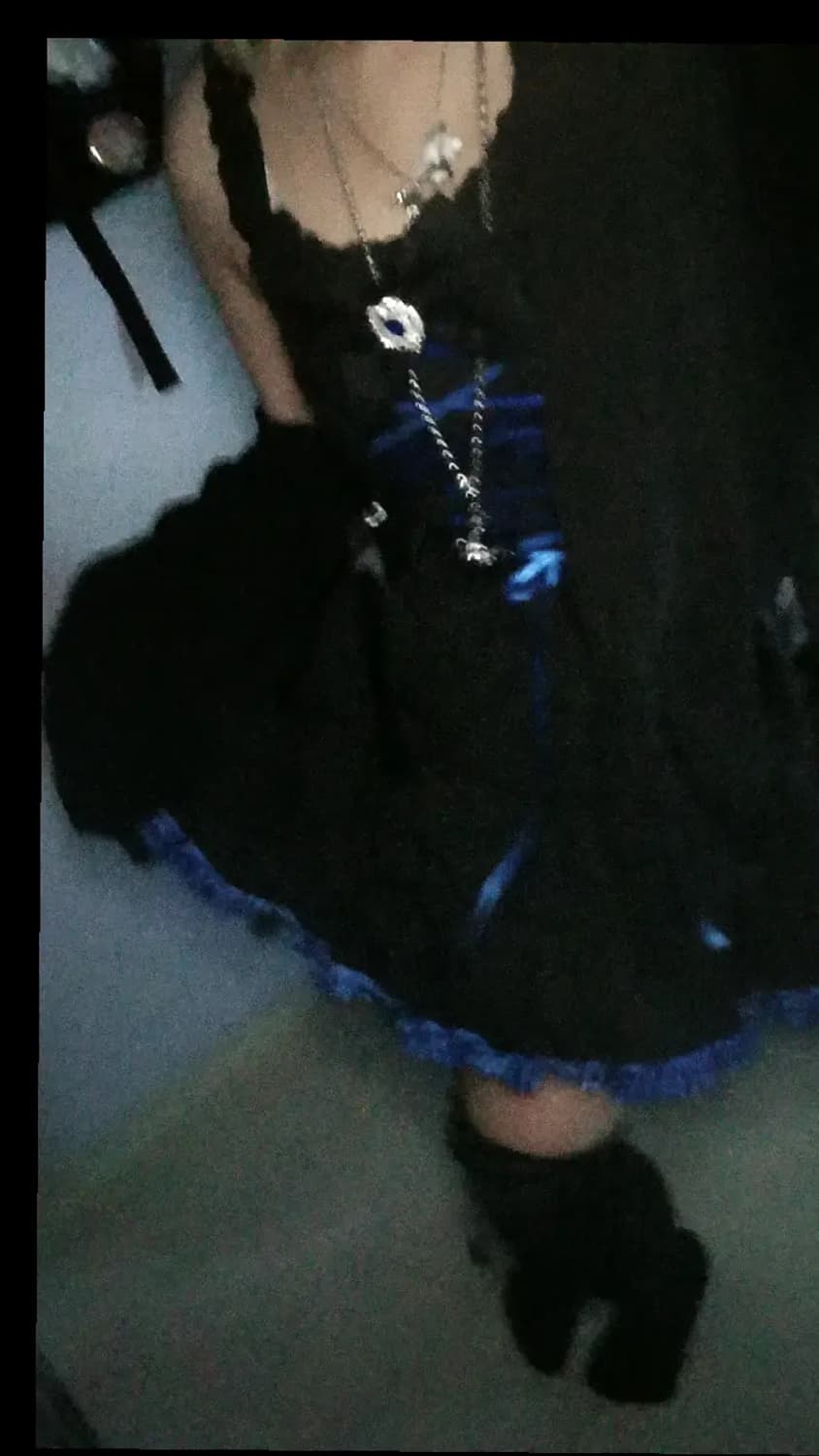 고스로리 점퍼 스커트 상품이미지2