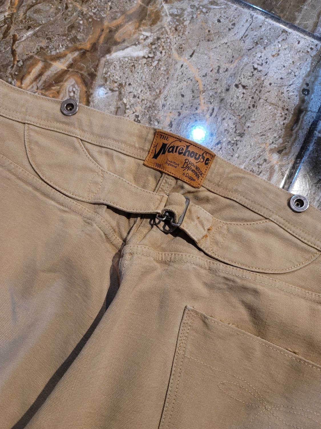 웨어하우스 덕디거 신치백 워크팬츠  상품이미지3