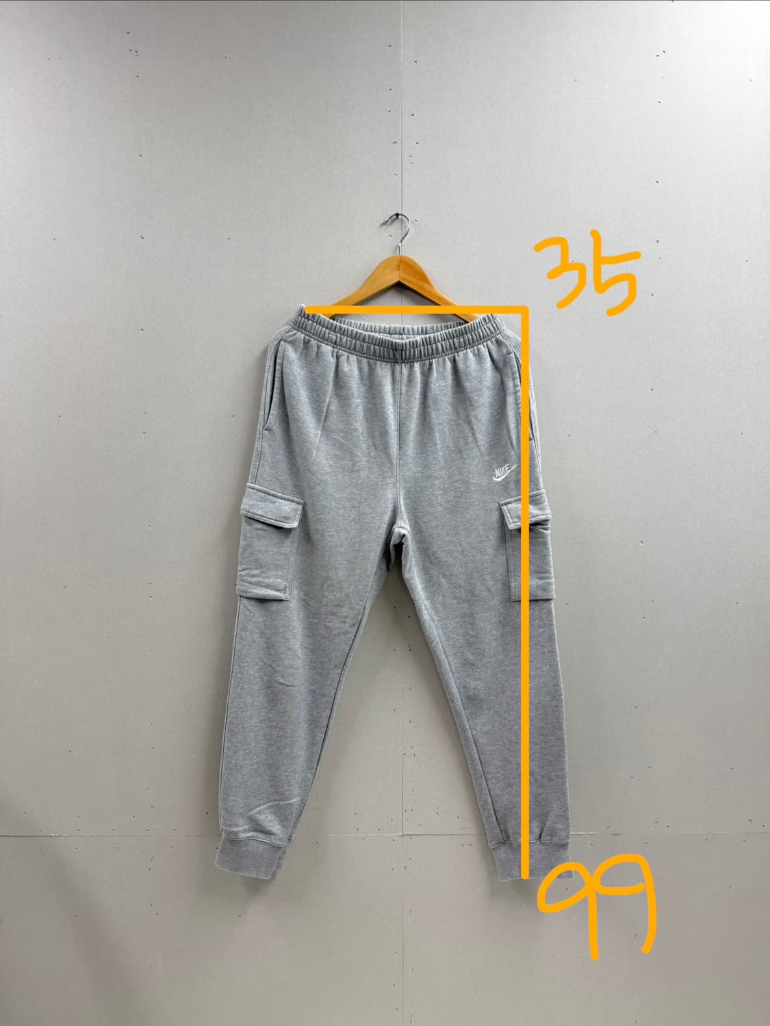 남성 L / 나이키 카고 조거팬츠 그레이 상품이미지2