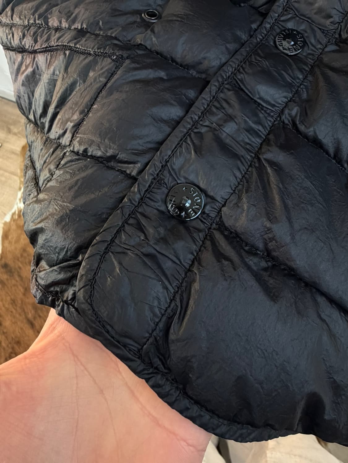 스톤 아일랜드 내피 다운 베스트  상품이미지4