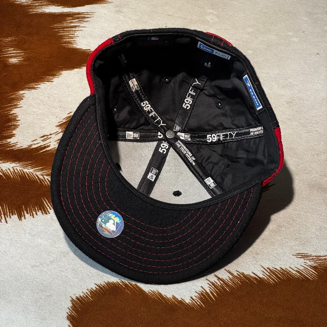 뉴에라 울 스티치 스냅백 (55.8cm) 보스턴 레드삭스 상품이미지9