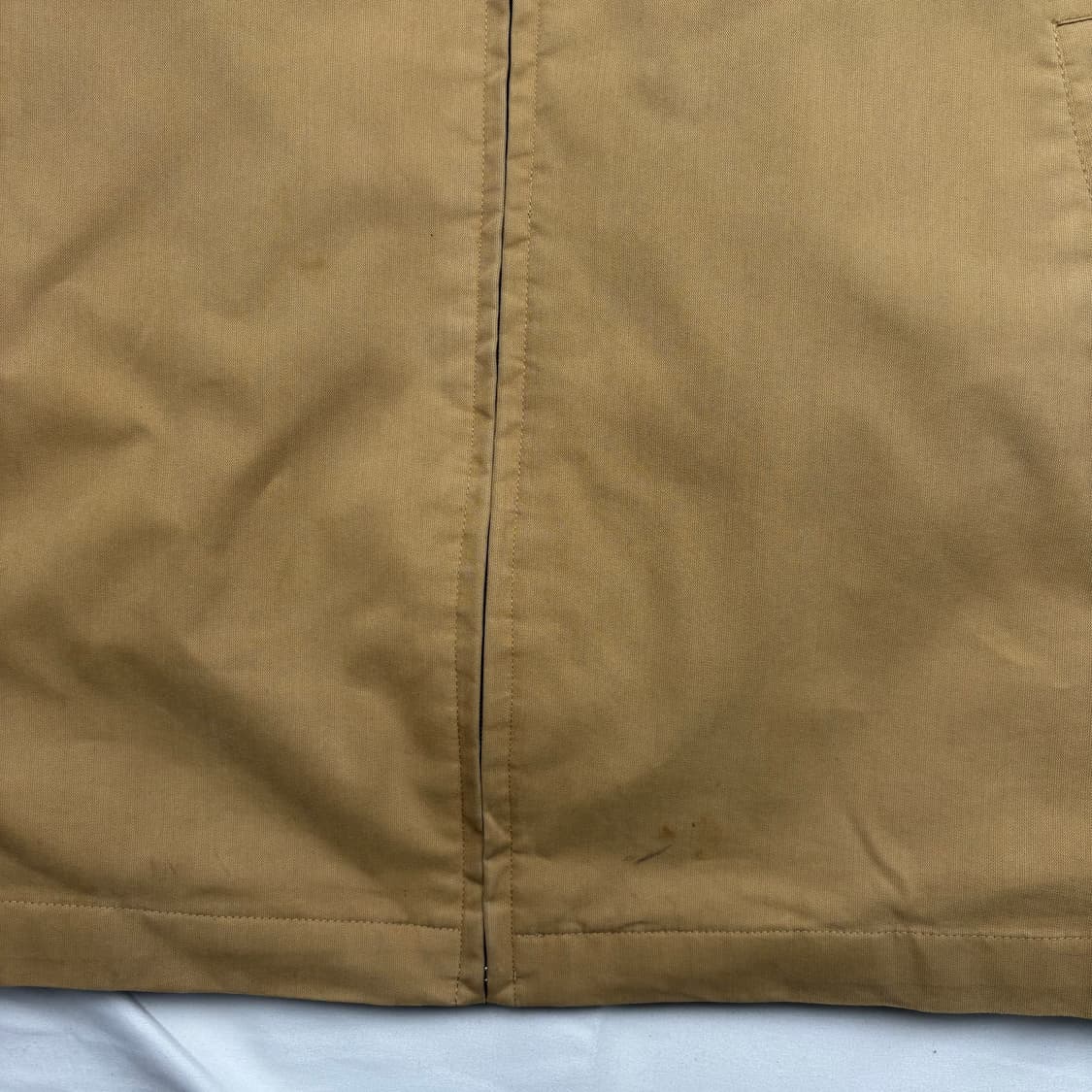 입생로랑 브라운넥 카멜 블루종 자켓 L 상품이미지10