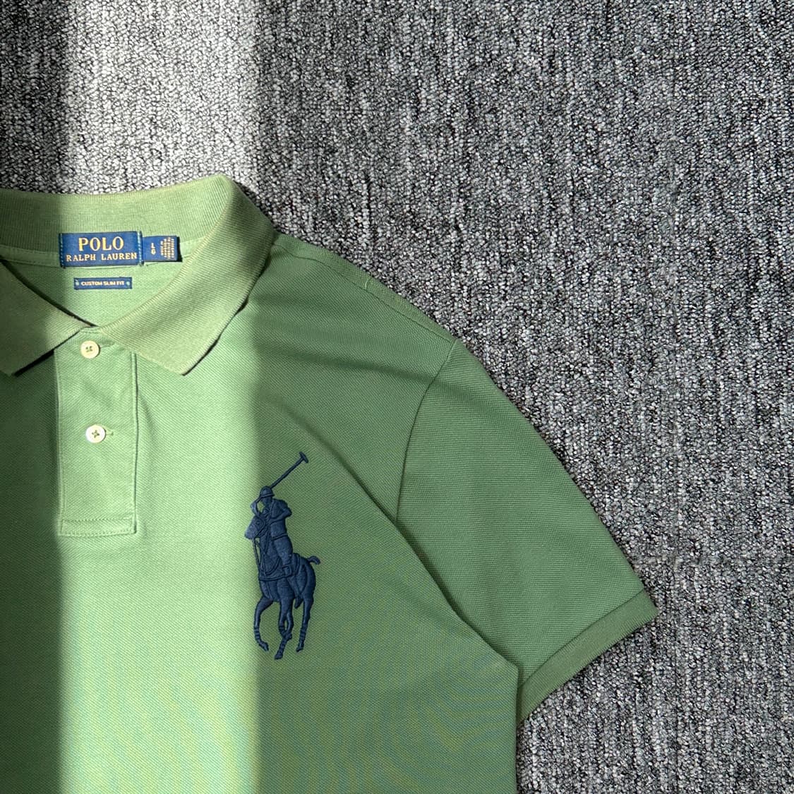 폴로 랄프로렌 빅포니 그린 반팔 PK 상품이미지3