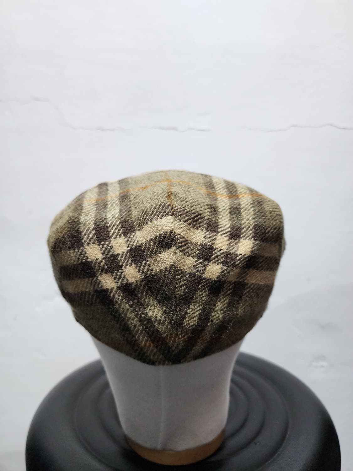 90s 버버리 노바체크 빈티지 헌팅캡  상품이미지2