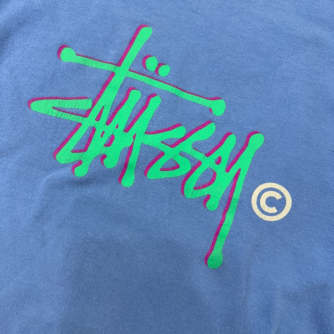 S Stussy 스투시 긴팔 라운드 티셔츠  상품이미지3