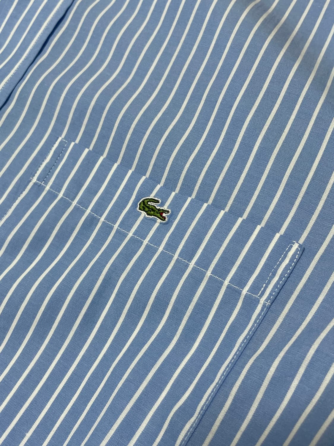 Lacoste stripe shirt - Blue 상품이미지1
