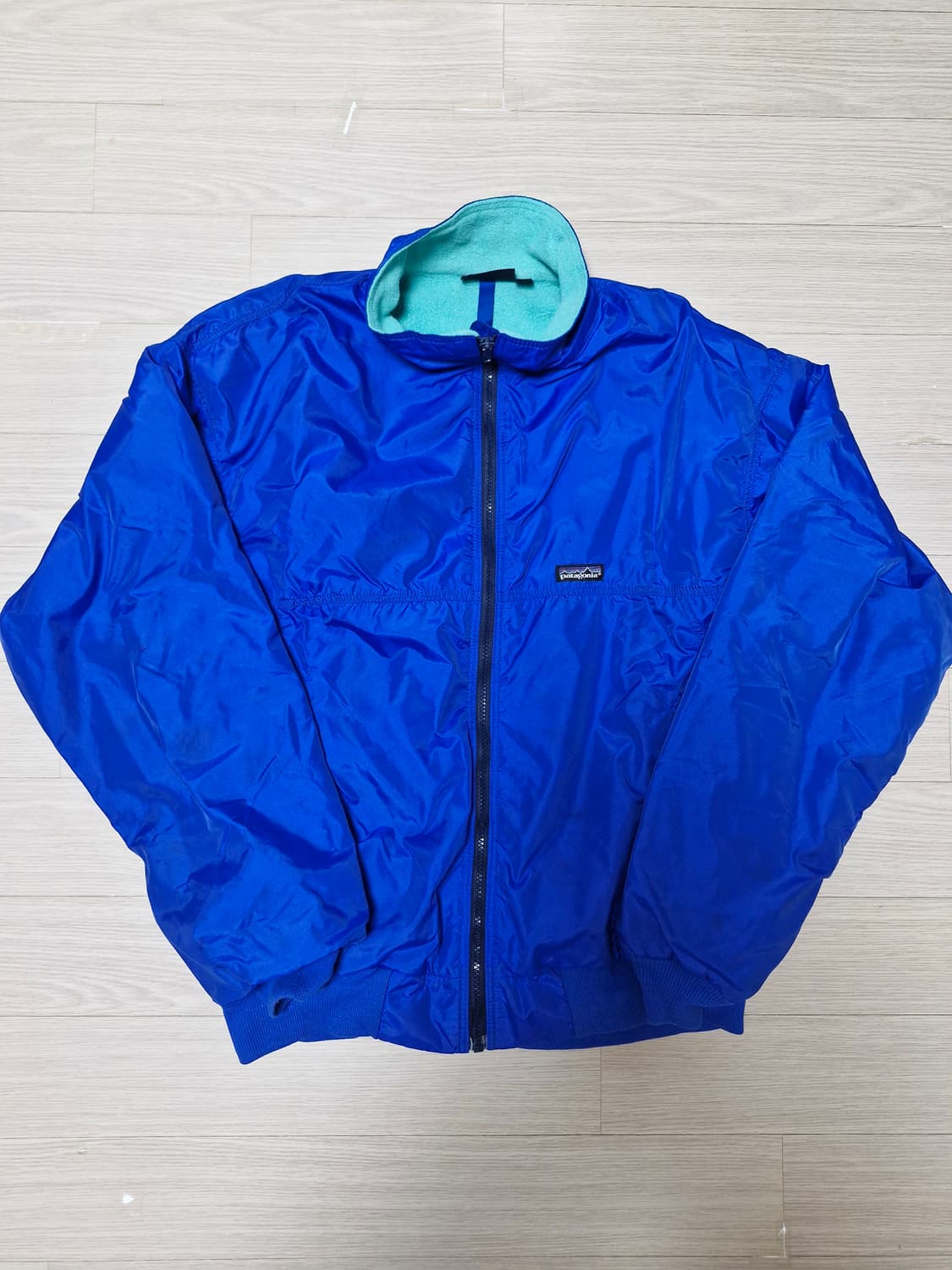 [XL] 90s 파타고니아 쉘드 신칠라 블루 민트 안감 미국제조 상품이미지1