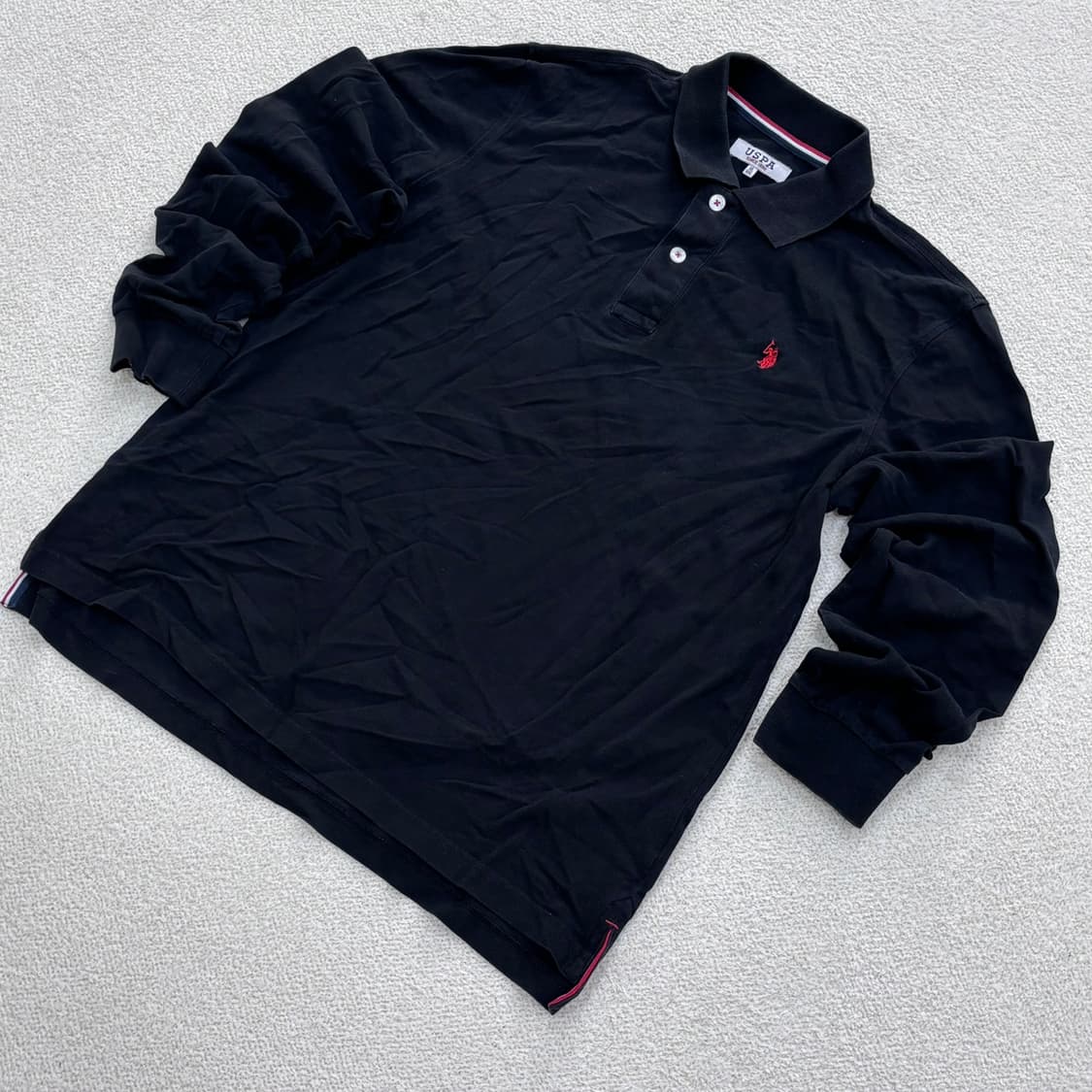 XL US폴로 남성 긴팔 카라 티셔츠 0325E 상품이미지1