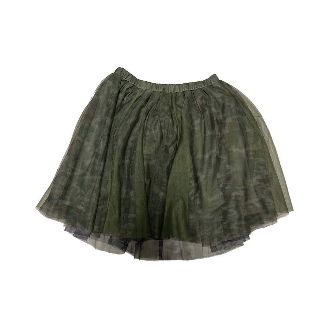 vinatge y2k camo layered skirt 상품이미지1
