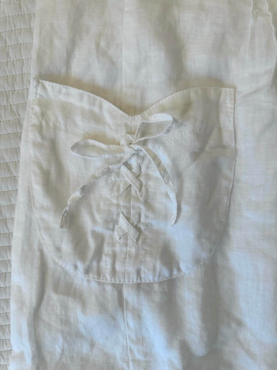 알록달록 단추 핀턱 화이트 나시 민소매 바선생 레이어드 모리걸 원피스 상품이미지6