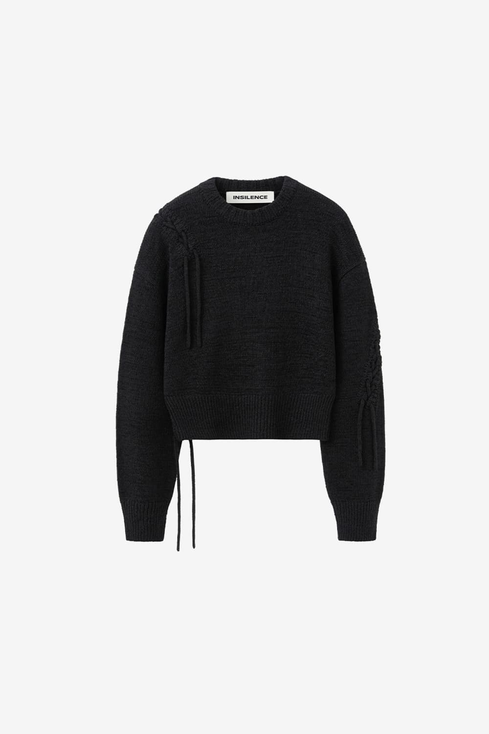 인사일런스 레이스업 풀오버 니트 상품이미지3