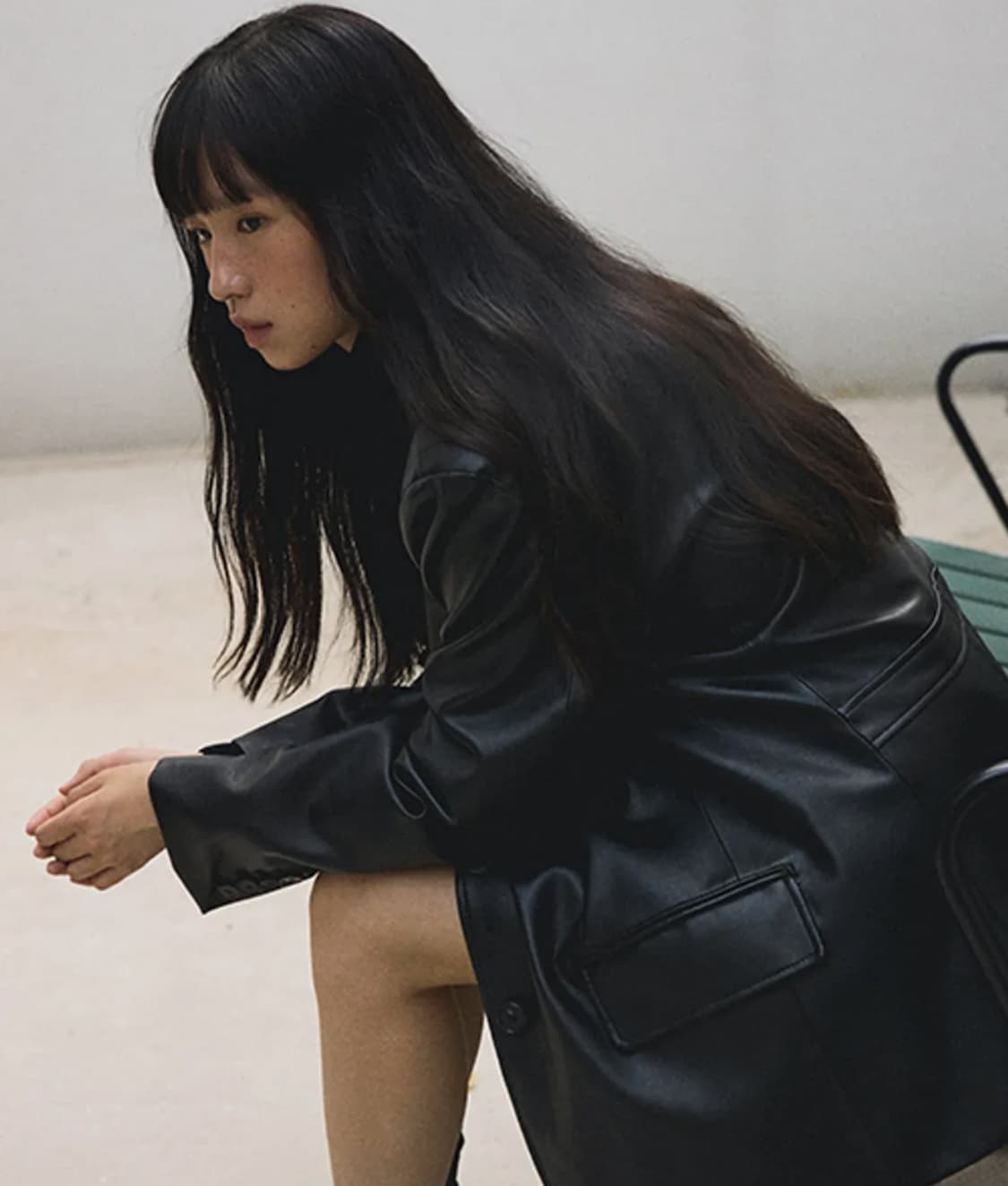 링서울 leather single jacket-black 상품이미지1